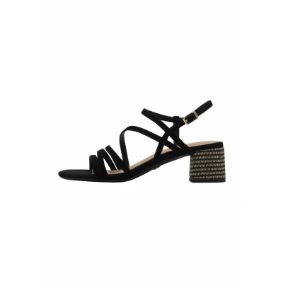 Abbildung von Tamaris Sandalette Damen Blockabsatz schwarz,EU 40