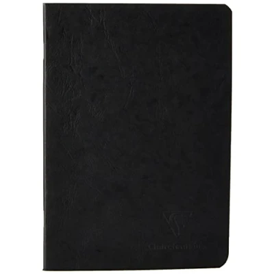 Abbildung von Calligraphe 733101C Heft AgeBag (DIN A5, 14,8 x 21 cm, blanko, ideal für Ihre Notizen und Zeichnungen, 48 Blatt) 1 Stück schwarz