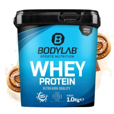 Abbildung von Bodylab24 Whey Protein Pulver, Zimtschnecke, 1kg