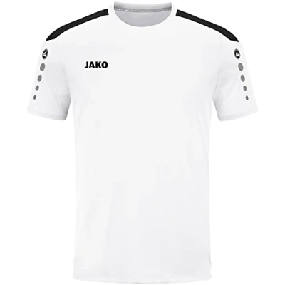 Abbildung von JAKO Power Tshirt print für Kinder, Größe: 152, Weiss