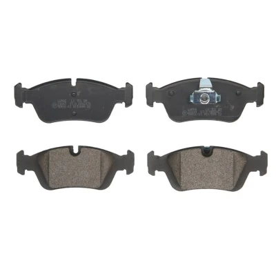 Abbildung von BRECK 23287 00 701 Bremsbelagsatz für Verschleißwarnanzeiger vorbereitet mit Kolbenclip BMW: 3 Saloon, Touring, Coupe