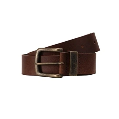Abbildung von Wrangler Herren Metal Loop Gürtel, Braun (Cognac), 90
