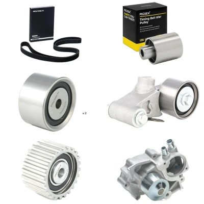 Abbildung von HEPU PK75760 Wasserpumpe + Zahnriemensatz 281 SUBARU: Impreza III Hatchback
