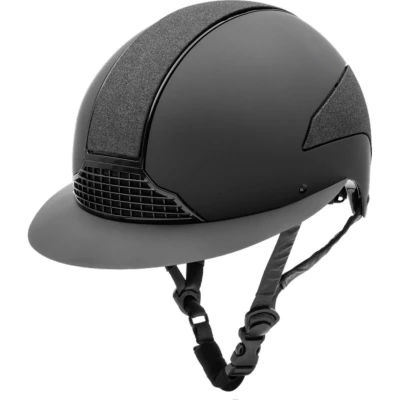 Abbildung von Waldhausen Reithelm Swing H24 Lady Shine Matte Schwarz