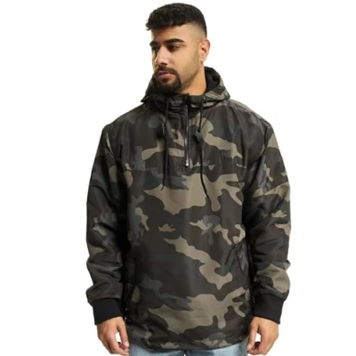 Abbildung von Brandit Herren LUKE Windbreaker Windbreaker, Herren, Größe: Large, Darkcamo