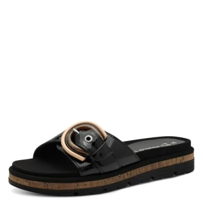 Abbildung von Marco Tozzi Pantolette flach, Damen, Größe: 40, Black Schuhe