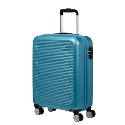 Abbildung von American Tourister Astrobeam Spinner S, Hand Luggage, 55 cm, 36 L, Blue (ICY Aqua)