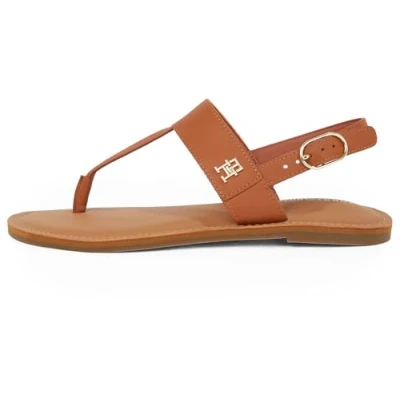 Abbildung von Tommy Hilfiger Zehentrenner, Damen, Größe: 37, Cinnamon bark Schuhe