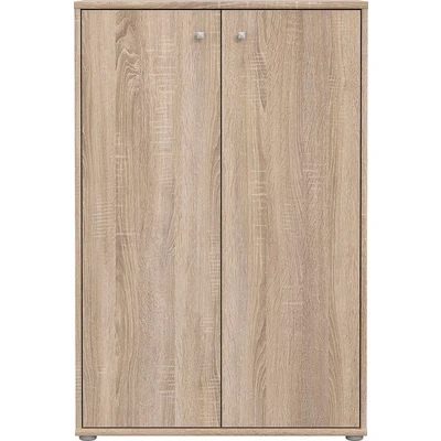 Abbildung von FORTE TEMPRA 2 Kommode mit Türen, Holzwerkstoff, Sonoma Eiche, 73.7 x 111.1 34.8 cm
