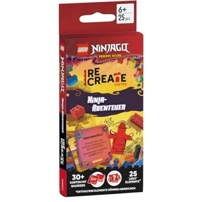 Abbildung von LEGO® ReCreate Karten Ninja Abenteuer: mit LEGO Elementen (LEGO NINJAGO)