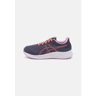 Abbildung von Asics Patriot 13 Unisex Laufschuh Straße für Kinder, Größe: 35, Indigo fog/papaya Schuhe
