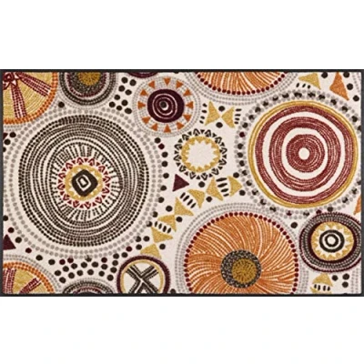 Abbildung von wash+dry Fußmatte, Boho Style 75x120 cm, innen und außen, Waschbar