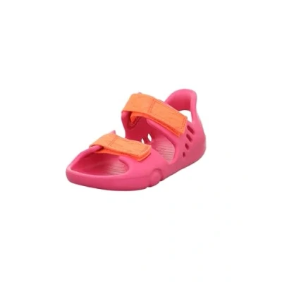 Abbildung von Superfit Splashs Badesandale für Kinder, Größe: 25, Pink/orange Kunststoff/textil