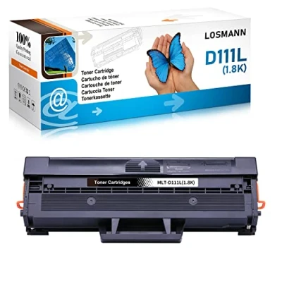 Abbildung von LOSMANN D111L Toner Kompatibel für Samsung MLT D111S Xpress M2020W M2021 M2021W M2022 M2022W M2026 M2026W M2070 M2070F M2070FW M2070W M2071FH M2071FW M2071HW M2071 (1 Schwarz)