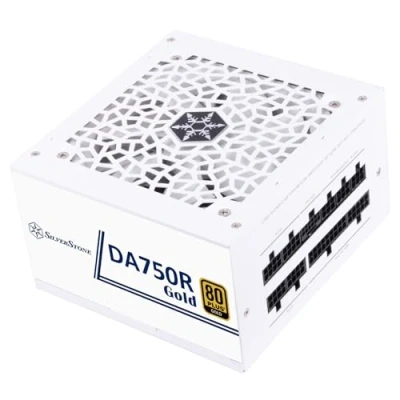 Abbildung von SilverStone Technology DA750R Gold, 80 Plus Gold vollständig modulares ATX Netzteil, 750W, 3,0 &amp; PCIe 5,0, SST GMA WWW