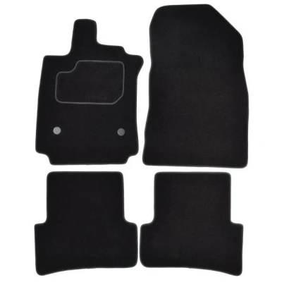 Abbildung von MAMMOOTH A041 RNT135 PRM 01 Fußmattensatz Textil vorne und hinten 4 schwarz