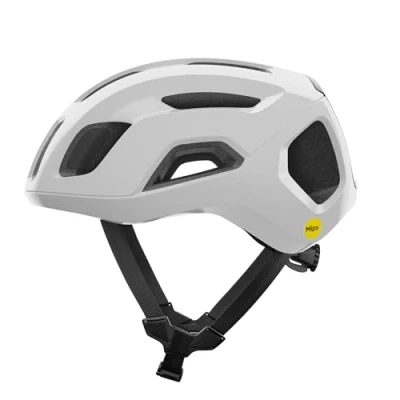 Abbildung von POC Unisex Erwachsene Ventral Air MIPS Fahrradhelm, Hydrogen White/Uranium Black Matt, S (50 56cm)