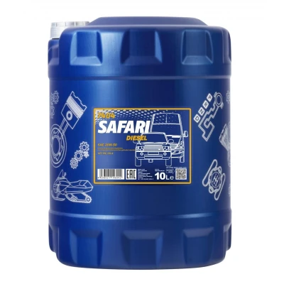 Abbildung von Mannol Safari 20W 50 10l Motoröl MN7404 10 KIA: cee‘d II Hatchback, Sportage III, Sportswagon, SUZUKI: SWIFT 3, SX4 S Cross, 4