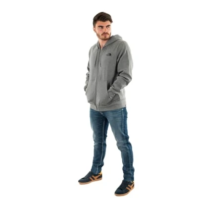 Abbildung von The North Face Simple DOME Sweatjacke, Herren, Größe: Small, Tnf medium grey heather