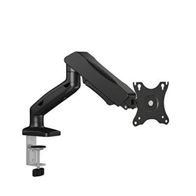 Abbildung von ICY BOX IB MS303 T Monitor Tischhalterung für bis zu 28 Zoll (71cm) Max. 6, 5kg, VESA 75x75 und 100x100,Schwarz