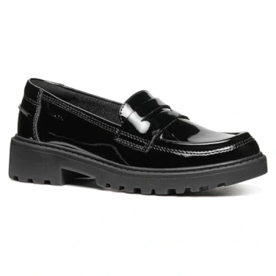 Abbildung von Geox J Casey Slipper, Damen, Größe: 35, Noir Kunststoff