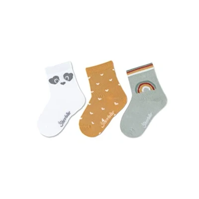 Abbildung von Sterntaler Unisex Kinder Söckchen 3er pack Bambus Socken, Weiß, 18 EU
