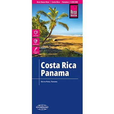 Abbildung von Reise Know How Landkarte Costa Rica, Panama (1:550.000): reiß und wasserfest (world mapping project)