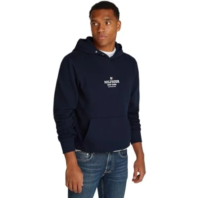 Abbildung von Tommy Hilfiger Hoodie Unisex Sweatshirt, Größe: Small, Desert sky