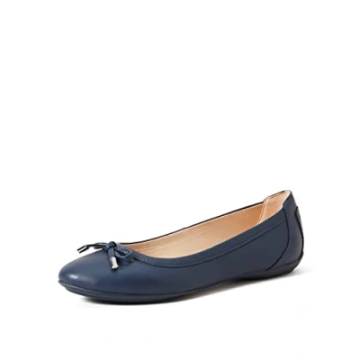 Abbildung von Geox Womens D Charlene B Ballet Flat,NAVY,38 EU