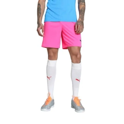 Abbildung von PUMA teamGOAL Shorts, Unisex Erwachsene Gestrickte Fluro Pink PES Black, 705752