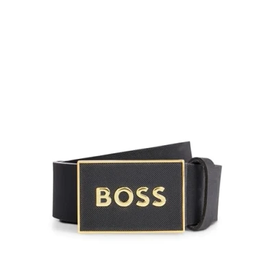 Abbildung von BOSS ICON Gürtel, Herren, Größe: 80, Black