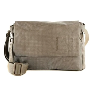 Abbildung von Mandarina Duck Messenger Umhängetasche, Damen, Größe: One Size, Taupe