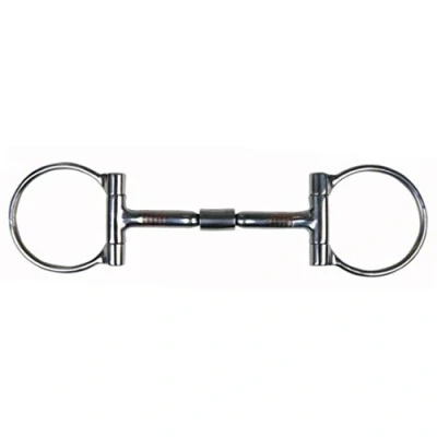 Abbildung von Westerngebiss D Ring Snaffle Billy Allen HKM 12,5cm
