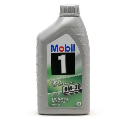 Abbildung von Mobil ESP LV 0W 30 1l Motoröl 154317 BMW: 3 Saloon, Touring, 5 JAGUAR: F Pace, XF LAND ROVER: Range Rover Evoque, Discovery Sport