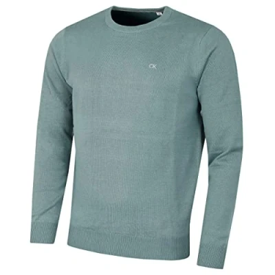 Abbildung von Calvin Klein Herren Baumwolle Sweater Sage XL