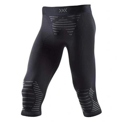 Abbildung von X Bionic Herren Invent 4.0 Pants 3/4 Men Sporthose, Laufhose, Fitnesshose, Trainninghose, Jogginghose Baselayer Für Männer, Black/Charcoal, S