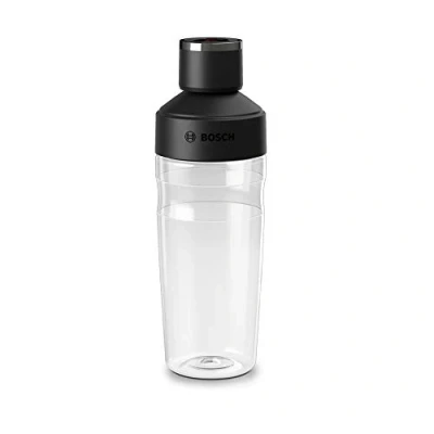 Abbildung von Bosch Vakuum ToGo Flasche MMZV0BT1, Tritan, BPA frei, bruchsicher, geruchsneutral, geschmacksneutral, 500ml, spülmaschinengeeignet, Zubehör für VitaPower Serie 8 und OptiMUM