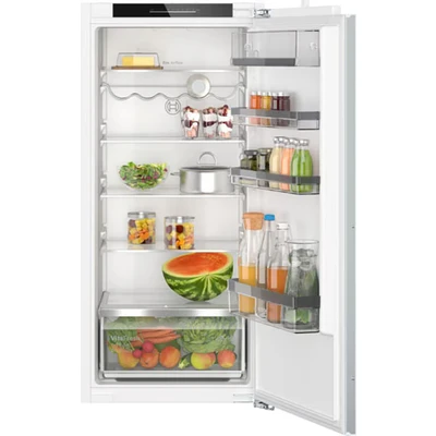 Abbildung von Bosch KIR41ADD1, Serie 6, Einbau Kühlschrank, 122,5 x 56cm Nische, 204 L, Made in Germany, längere Frische mit VitaFresh XXL, Ablagen aus Sicherheitsglas, sehr leise, schneller Kühlen, LED Beleuchtung