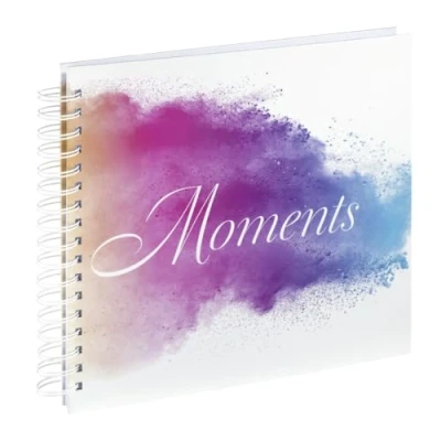 Abbildung von Hama Spiralalbum &#039;Watercolor Moments&#039;, 28 x 24 cm, 50 weiße Seiten