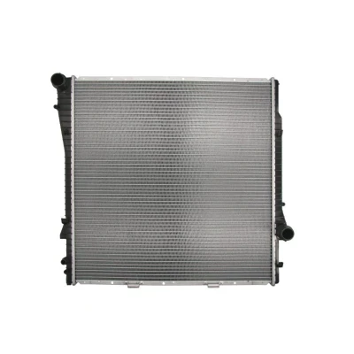 Abbildung von THERMOTEC D7B008TT Kühler, Motorkühlung Aluminium, Kunststoff 598 590 40 Schaltgetriebe Kühlrippen gelötet