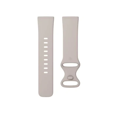 Abbildung von Fitbit Unisex Adult Versa 3/Sense Watch Strap, Mondweiß, Small