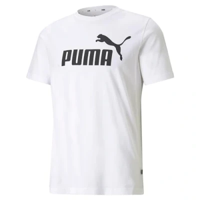 Abbildung von Puma LOGO TEE Tshirt print, Herren, Größe: Large, White