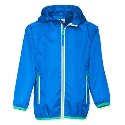 Abbildung von Playshoes Faltbar Regenjacke / wasserabweisende Jacke für Kinder, Größe: 86, Blau