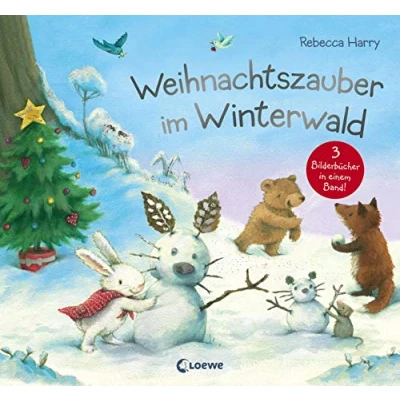 Abbildung von Weihnachtszauber im Winterwald: Weihnachtsgeschichte für Kinder ab 3