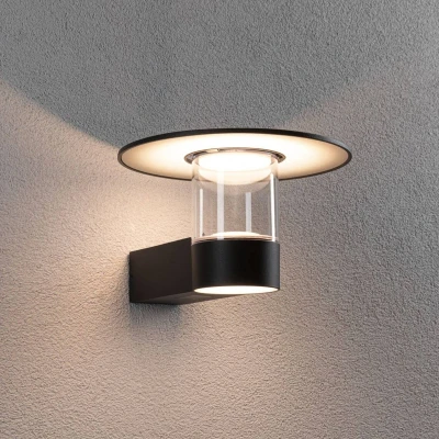 Abbildung von Paulmann LED Außen Wandleuchte »Sienna 230V mit PIR Sensor anthrazit IP44«, 1 flammig, seewasserresistent