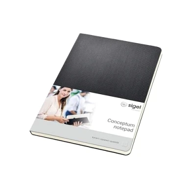 Abbildung von SIGEL CO802 Notizblock A5 kariert, 60 Blatt, Conceptum