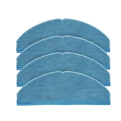 Abbildung von PHILIPS Homerun Staubsauger und Mopproboter 7000 Original Mopp Pads. 4 waschbare Wiederverwendbare Mikrofasertücher. Kompatibel mit: XU7100/01, XU7100/02, XU7000/01, XU7000/02. (XV1470/00)