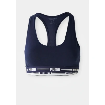 Abbildung von Puma Women Racer BACK HANG Bustier, Damen, Größe: XS, Navy