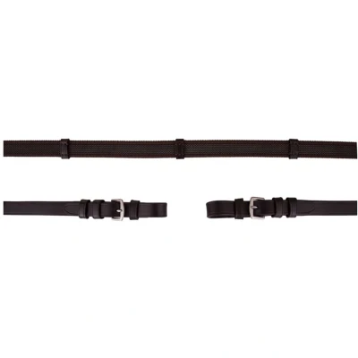 Abbildung von Premiere Zügel 19mm Anti Slip Schnallenverschluss Braun Warmblut
