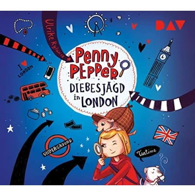Abbildung von Penny Pepper Teil 7: Diebesjagd in London: Szenische Lesung mit Musik Luisa Wietzorek (1 CD) (Die Reihe)